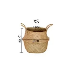 Cache pot en osier | Bohème Naturel