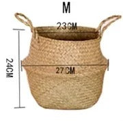 Cache pot en osier | Bohème Naturel