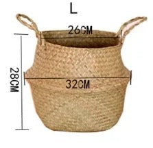 Cache pot en osier | Bohème Naturel