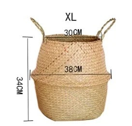 Cache pot en osier | Bohème Naturel