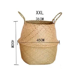 Cache pot en osier | Bohème Naturel