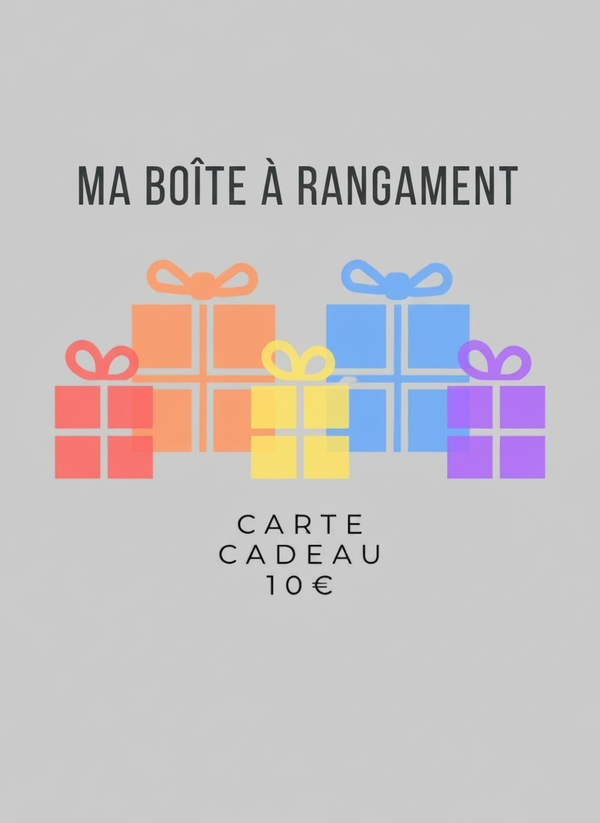 Carte Cadeau Ma Boite a Rangement