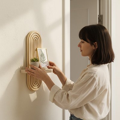 Etagere murale bois | Nature Épurée