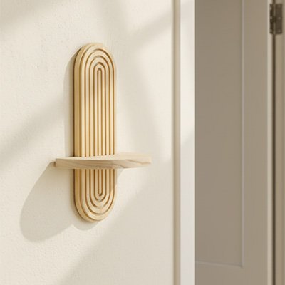Etagere murale bois | Nature Épurée