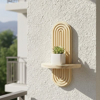 Etagere murale bois | Nature Épurée