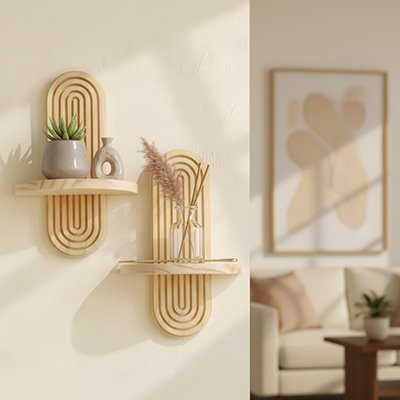 Etagere murale bois | Nature Épurée