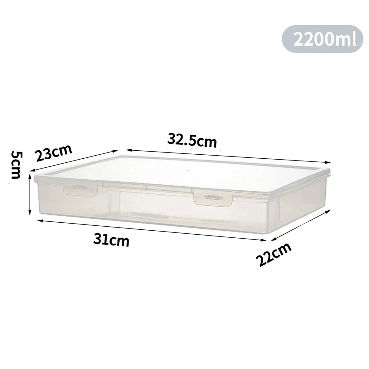 Boite de rangement plastique