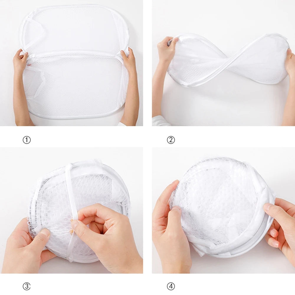 Panier à linge pliable