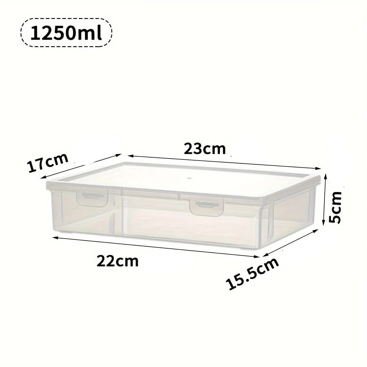 Boite de rangement plastique