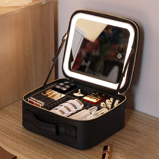 Trousse maquillage | Élégance Compacte