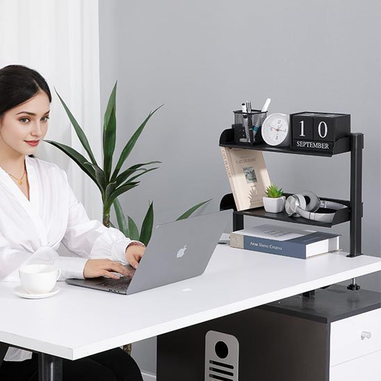 étagère de bureau | OrganizeX