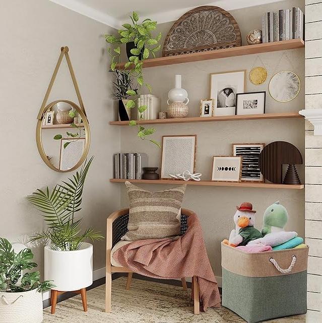 LingeBox™ - Beige & Vert - Ma Boîte à Rangement