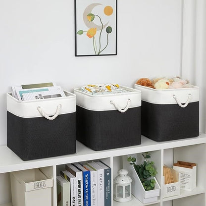 LingeBox™ - Blanc & Noir - Ma Boîte à Rangement