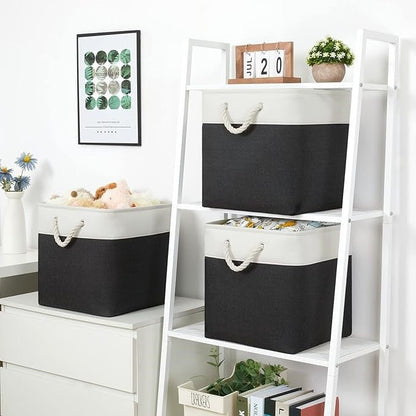LingeBox™ - Blanc & Noir - Ma Boîte à Rangement