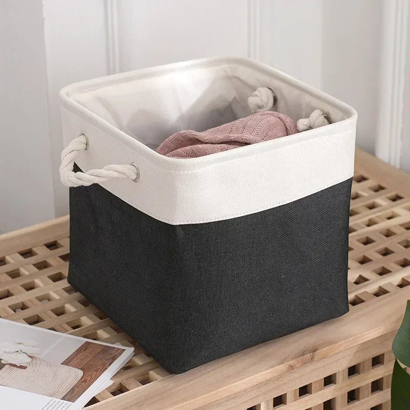 LingeBox™ - Blanc & Noir - Ma Boîte à Rangement