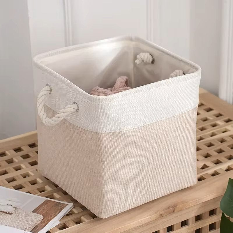 LingeBox™ - Blanc & Rose - Ma Boîte à Rangement