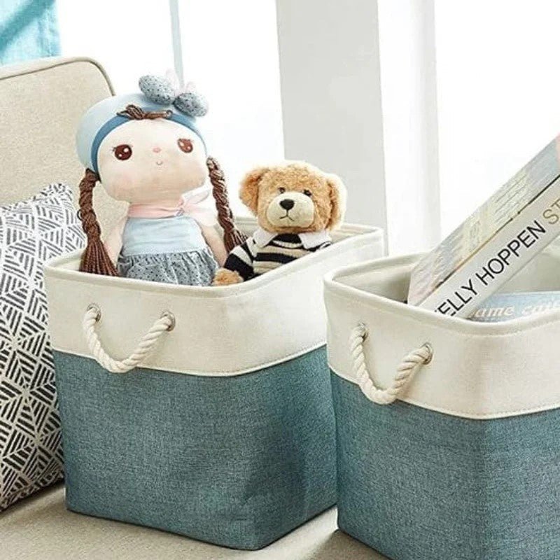 LingeBox™ - Blanc & Vert - Ma Boîte à Rangement