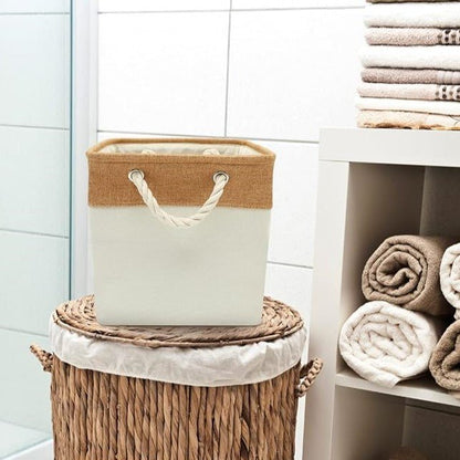 LingeBox™ - Kaki & Blanc - Ma Boîte à Rangement