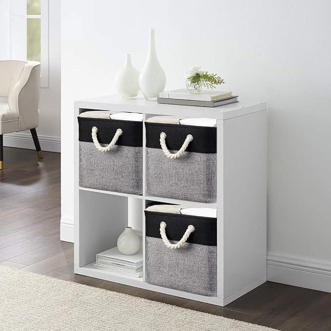 LingeBox™ - Noir & Gris - Ma Boîte à Rangement