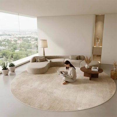 Tapis rond salon